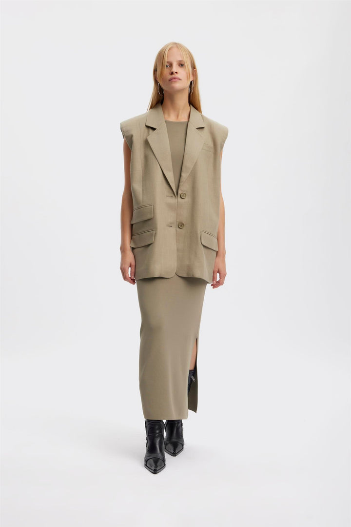 BirlyGZ Linen Waistcoat