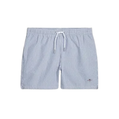 Seersucker Swim Shorts