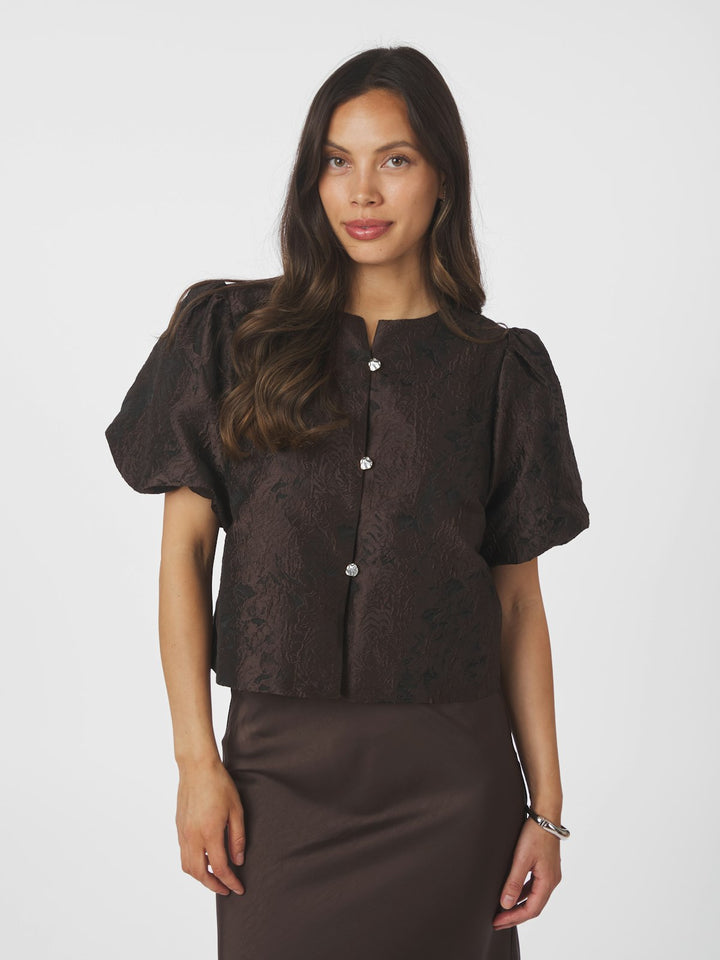 Aisa Brocade Blouse