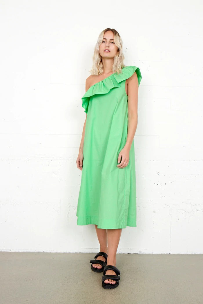 Second Female Jutta One Shoulder dress Second Female Jutta One Shoulder dress