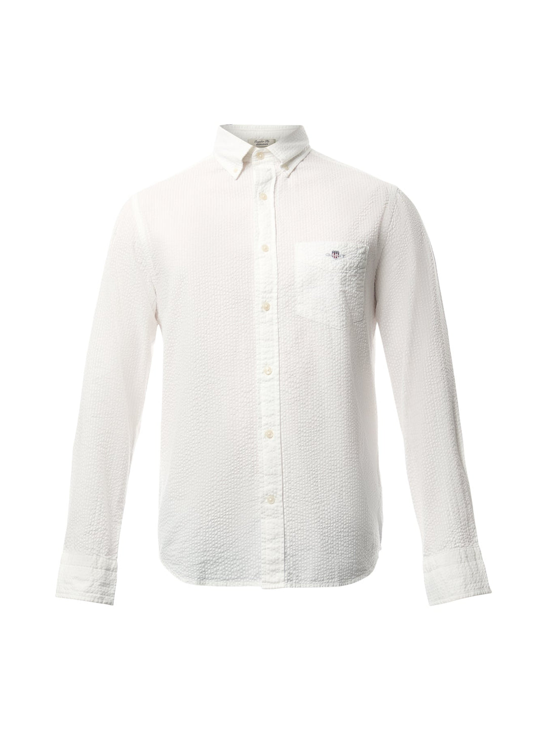 Reg Solid Seersucker Shirt