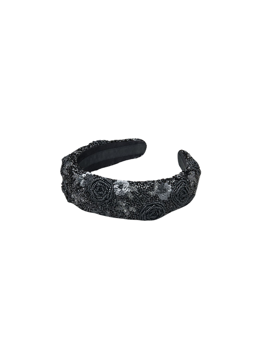 Florian Wide Beaded Hairbrace