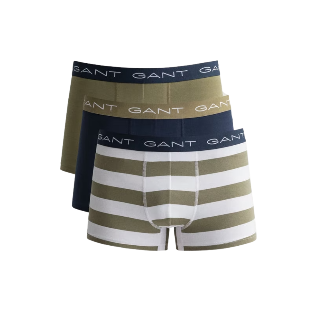 Rugby stripe trunk 3-pack