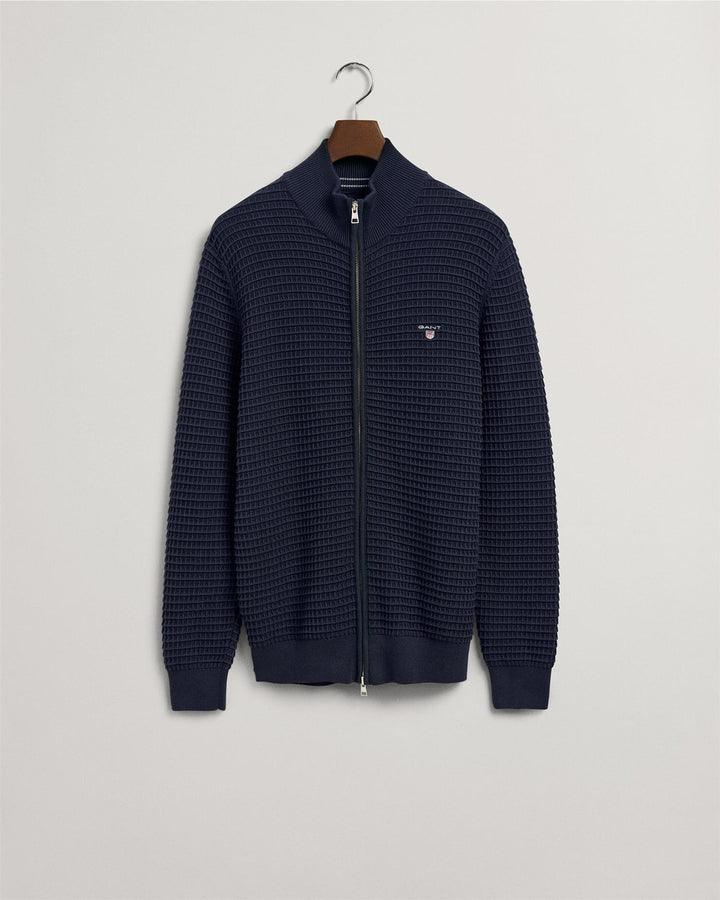 Gant D.1 Cotton Texture Fullzip