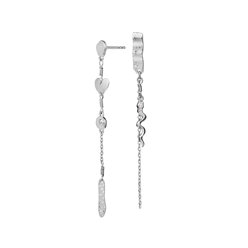 Delfine Silver Earrings