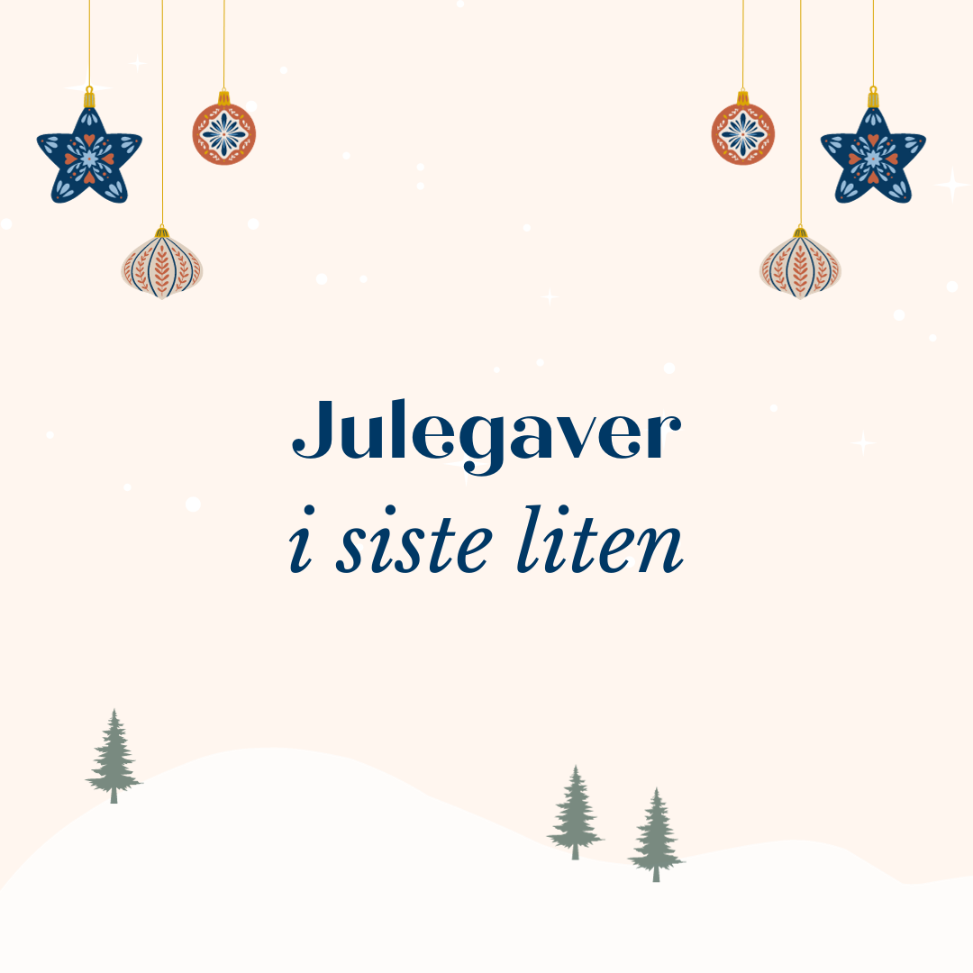 Julegaver i siste liten