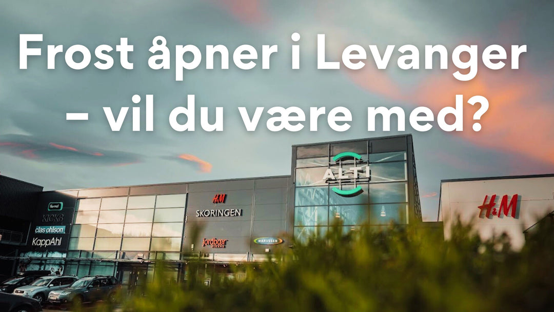 Frost åpner i Levanger – vil du være med?