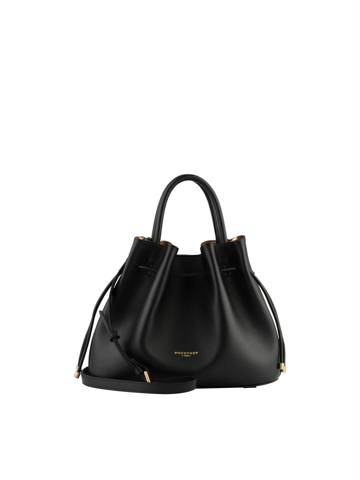 cowhide leather medium size satchel