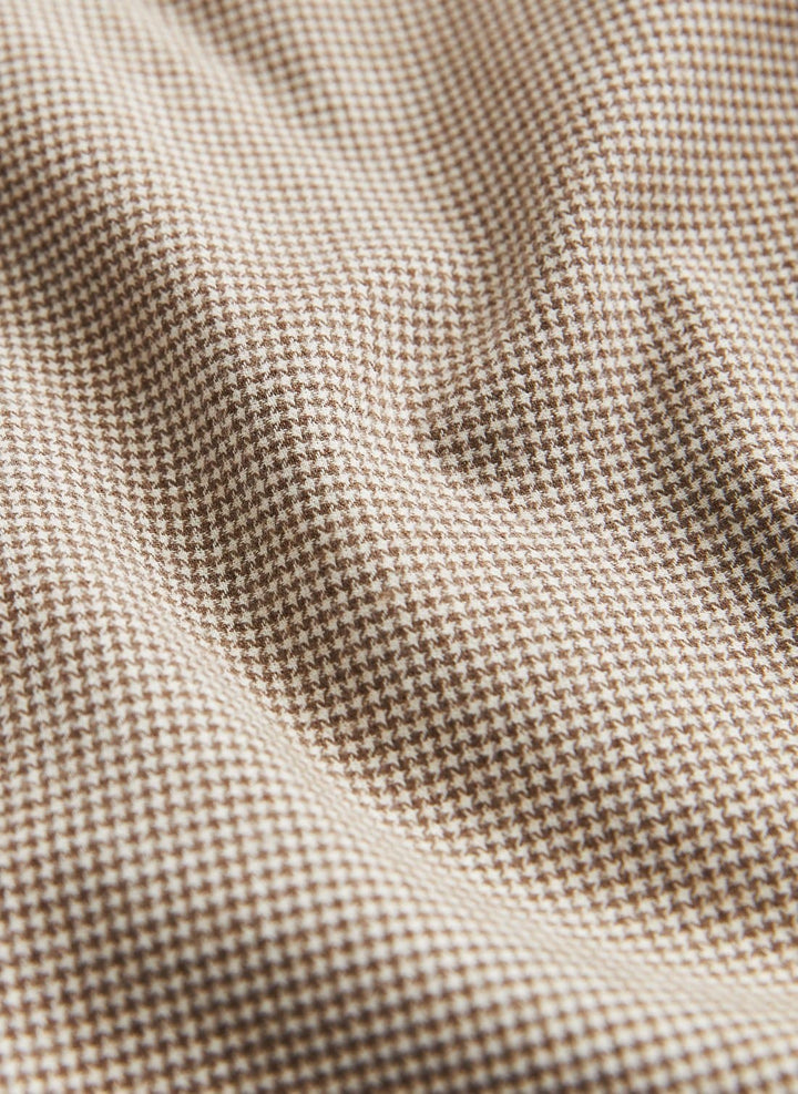 Soft Twill Dogtooth Shirt slim