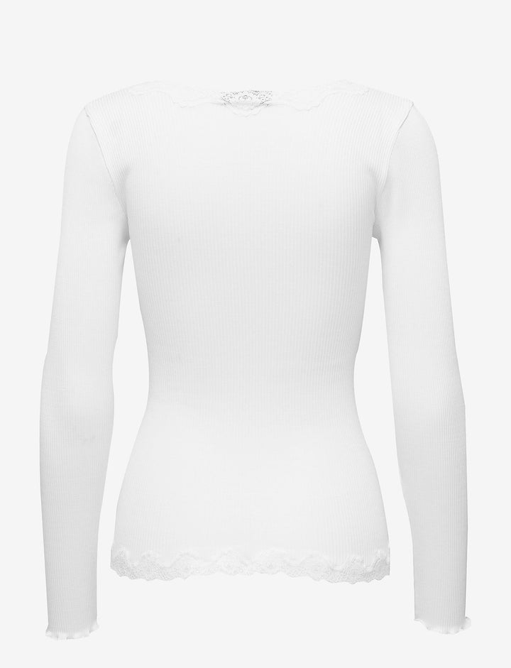 RWBabette Silk LS V-neck