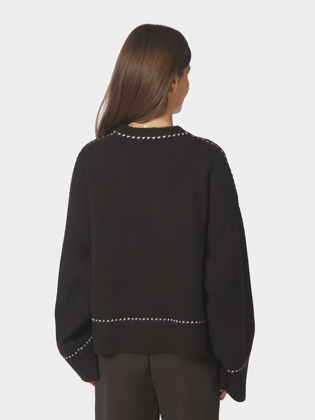 Roeme Knit Stitch Blouse