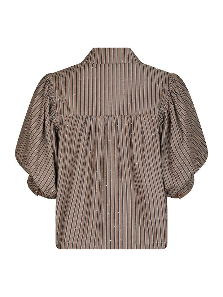 Etta Soft Stripe Stone Shirt