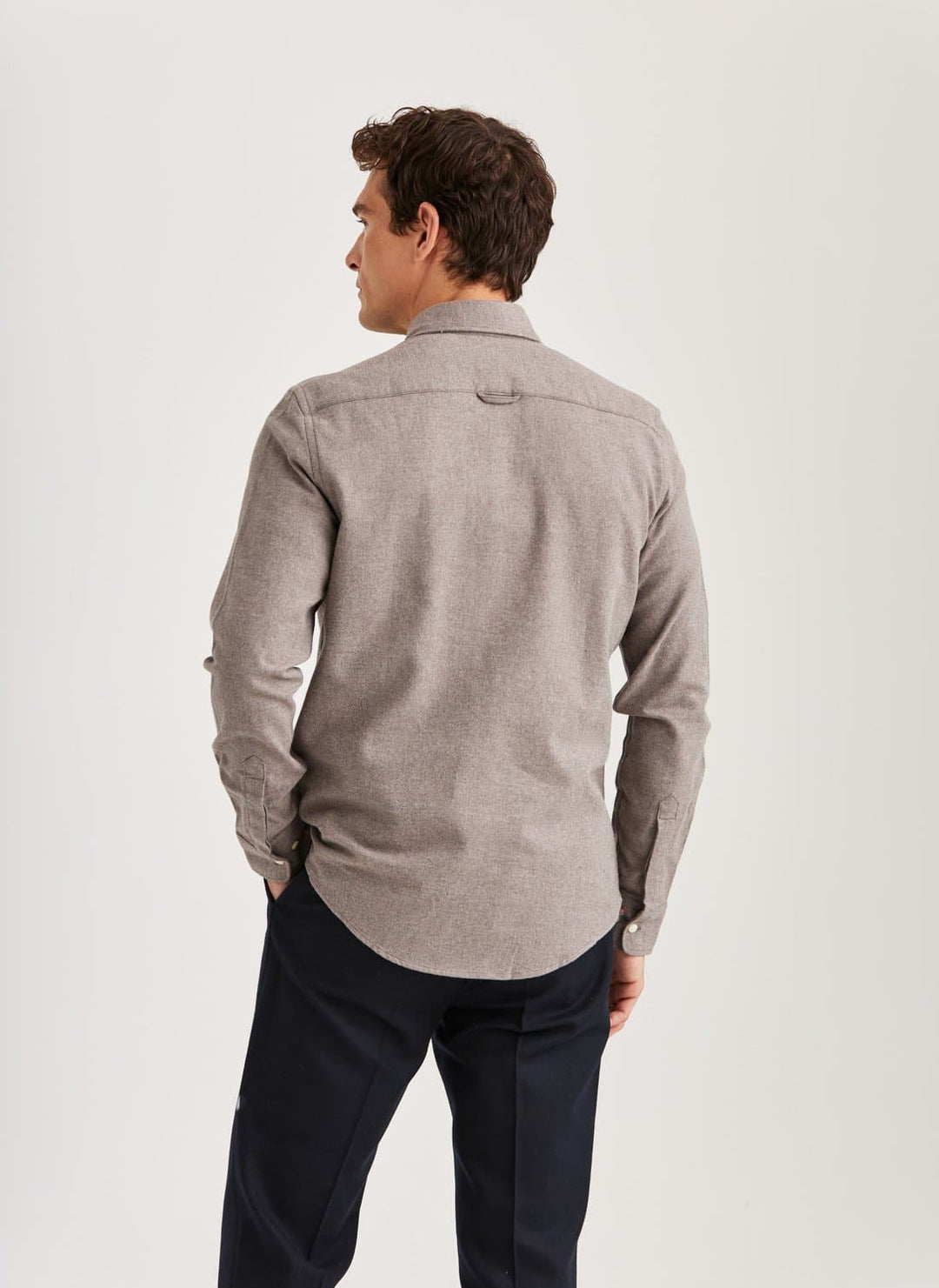 Twill Flannel Shirt - Slim Fit