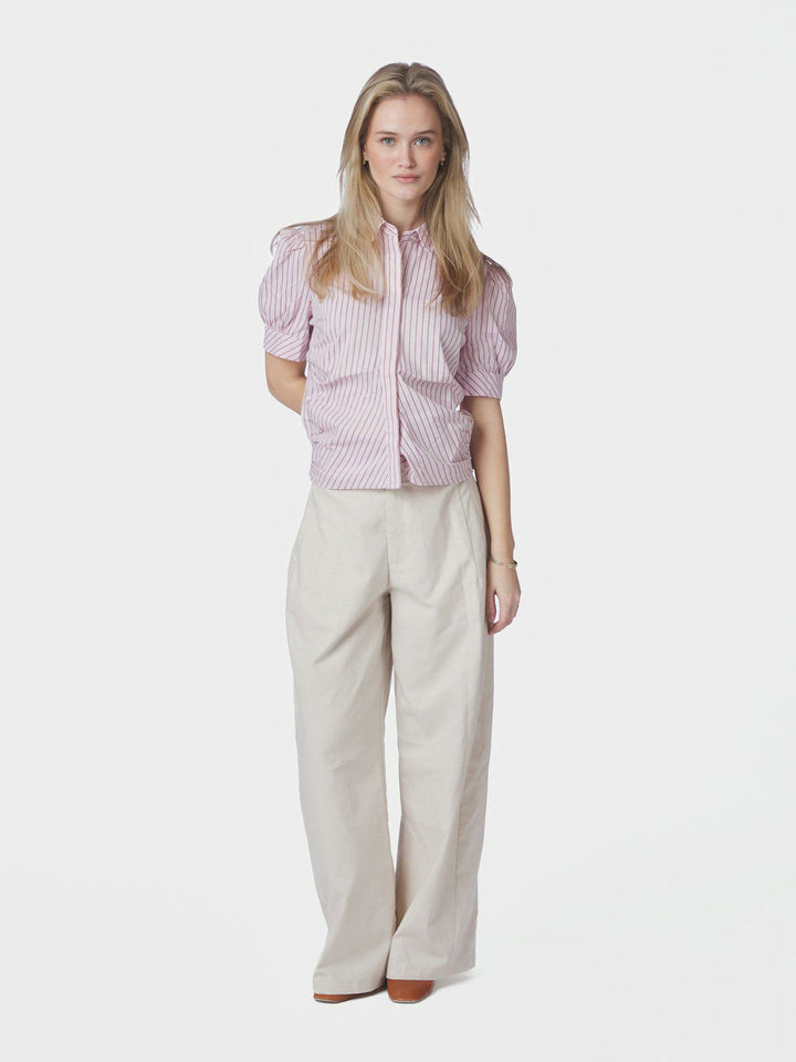 Frannie Structure Stripe Shirt