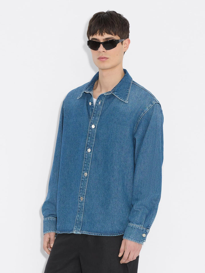 M Relaxed Denim Shirt