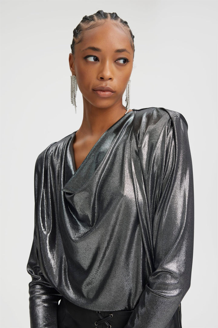 MaddixGZ Silver Blouse