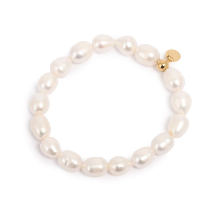 Bracelet elastic freshwater pearl