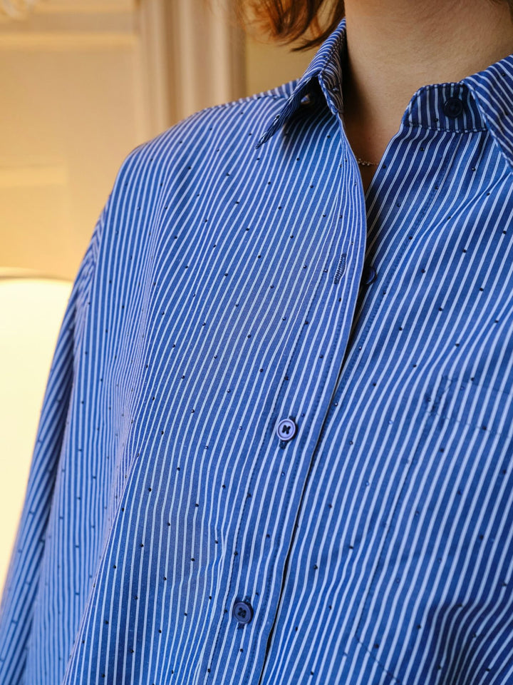 Dalma B Stripe Stone Shirt