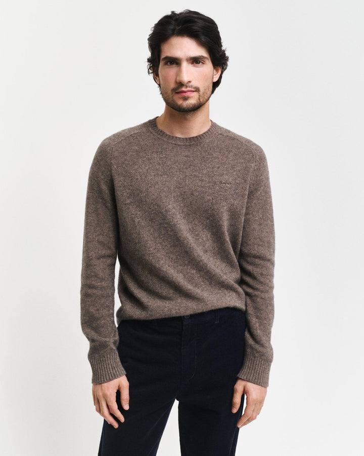 Wool Blend C-Neck