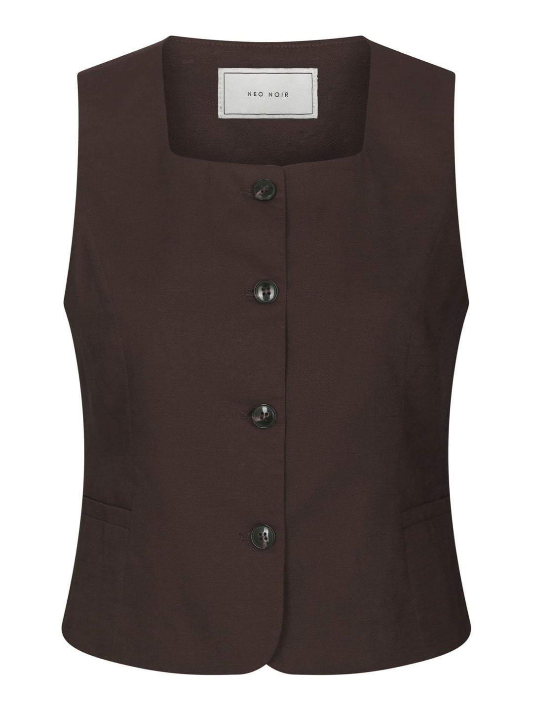 Yula Linen Waistcoat
