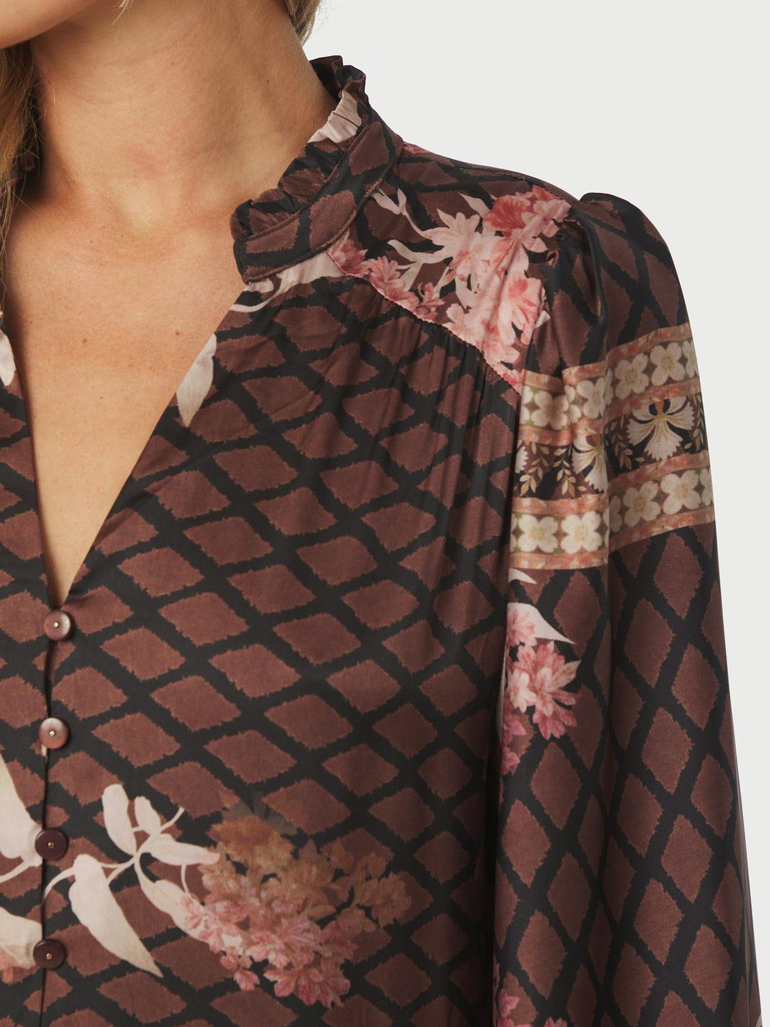 Nova Botanical Border Dress