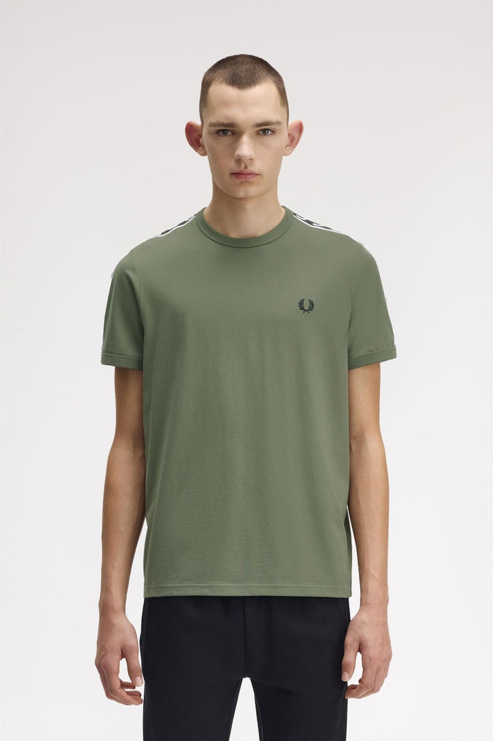 CONTRAST TAPE RINGER TEE