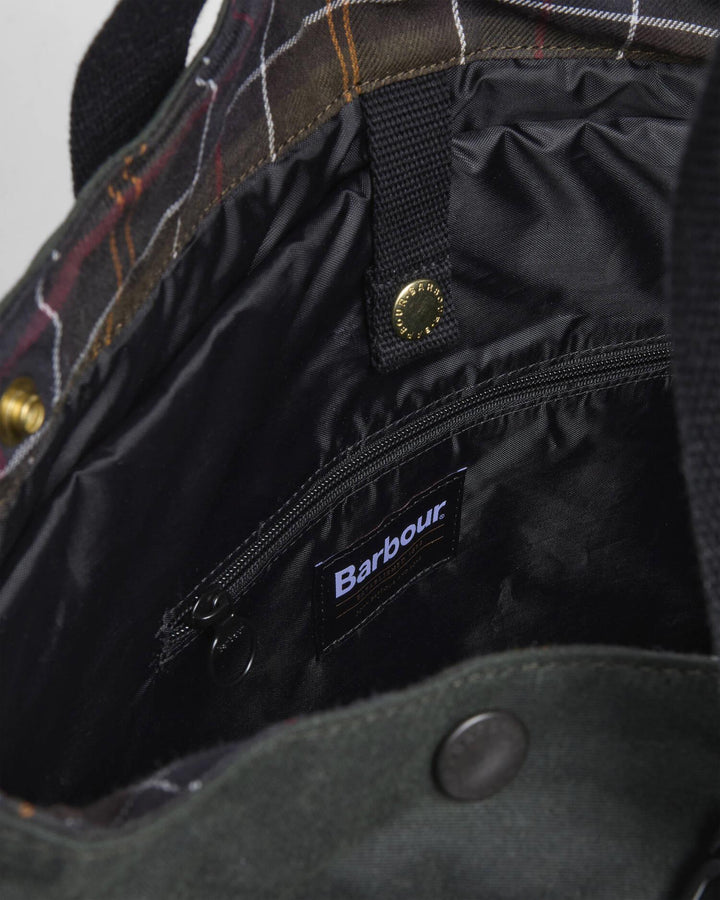 Barbour Field Wax Tote Bag