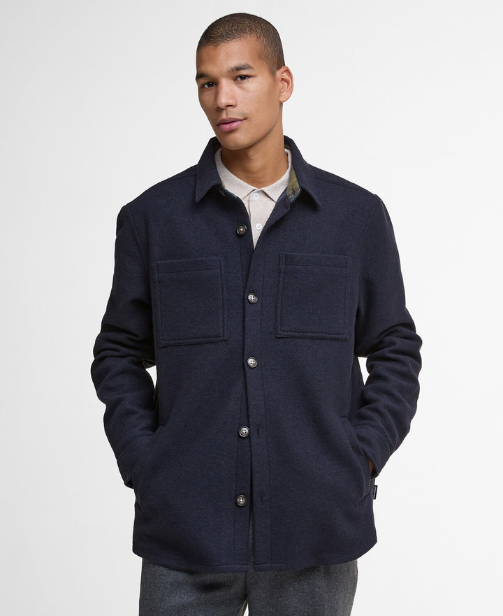 Marlow Tailored Wool Blend Overshirt