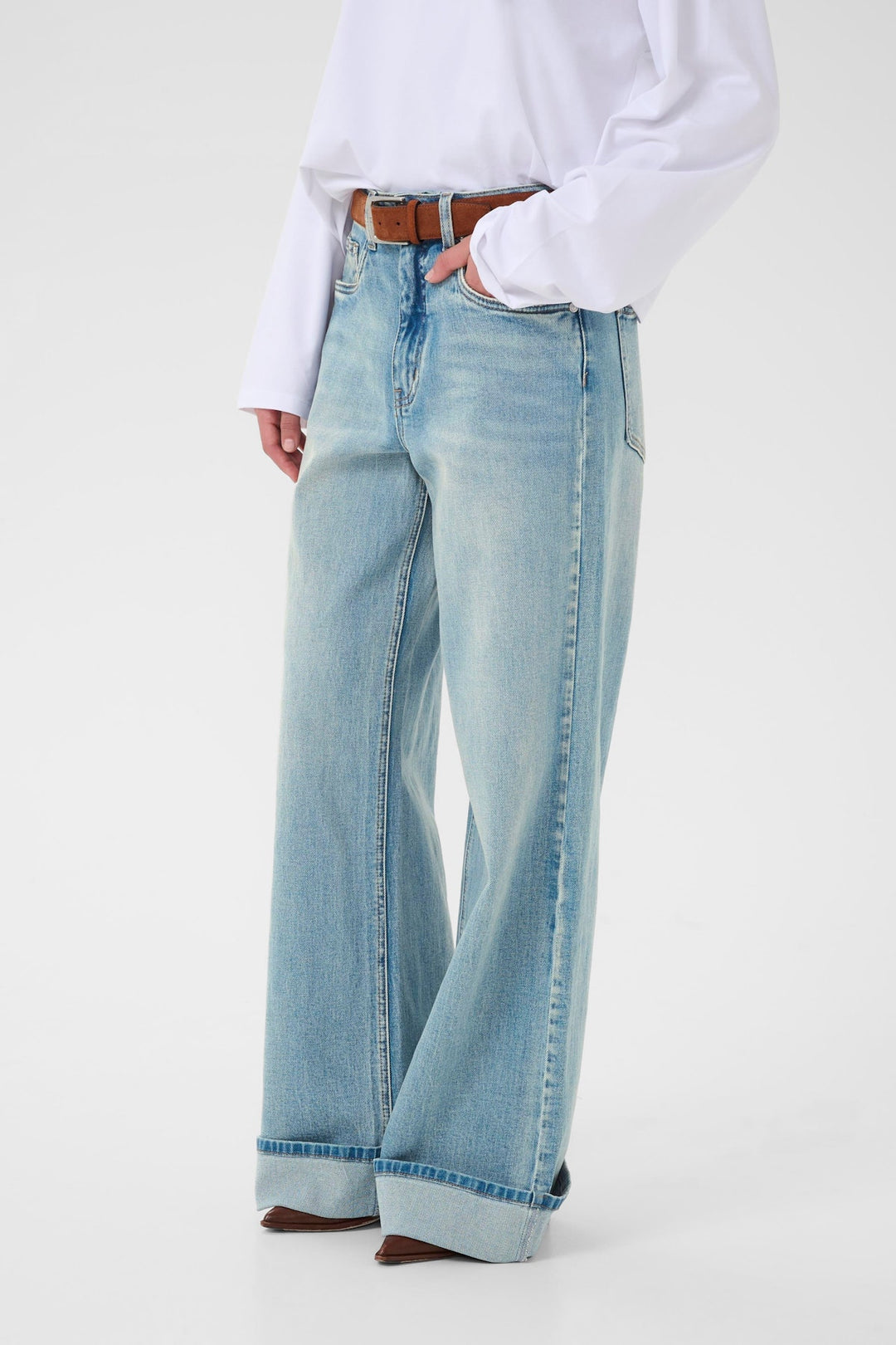 Gzsara Hw Wide Jeans Noos