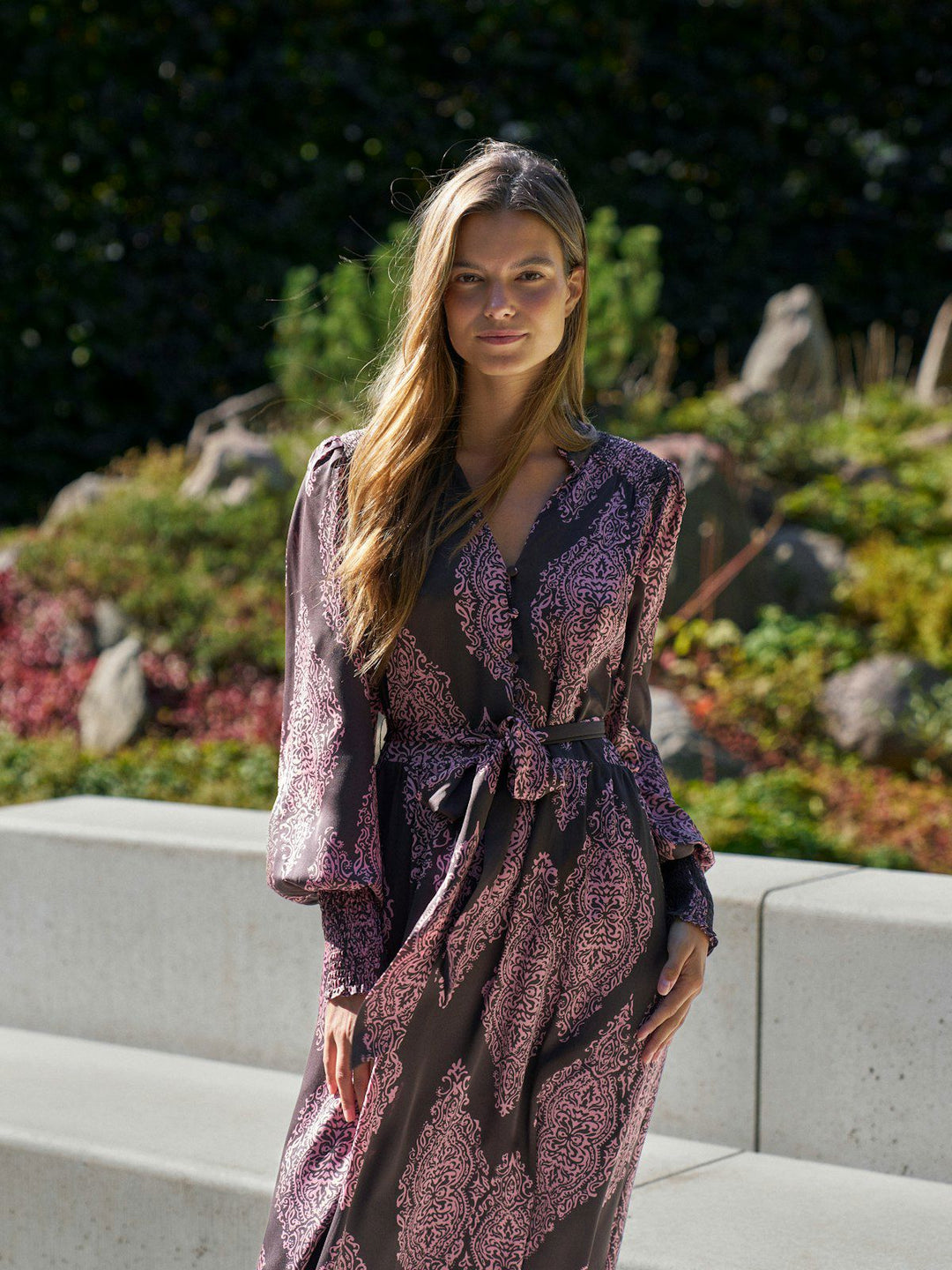 Novalee Paisley Drop Dress