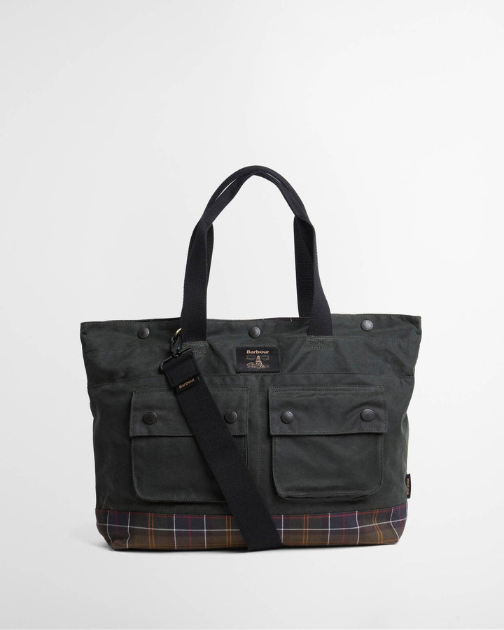 Barbour Field Wax Tote Bag