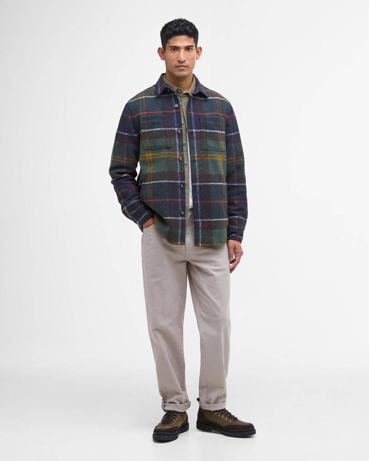 Chapter Tailored Check Overshirt