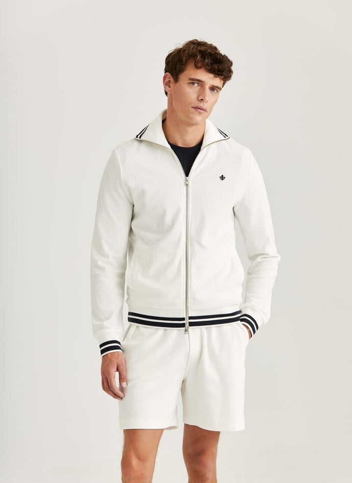 Reedford Terry Zip Cardigan