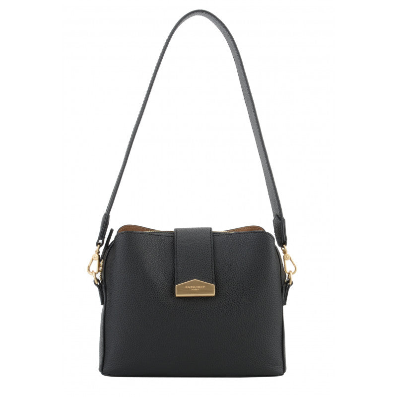 Cowhide leather shoulder bag