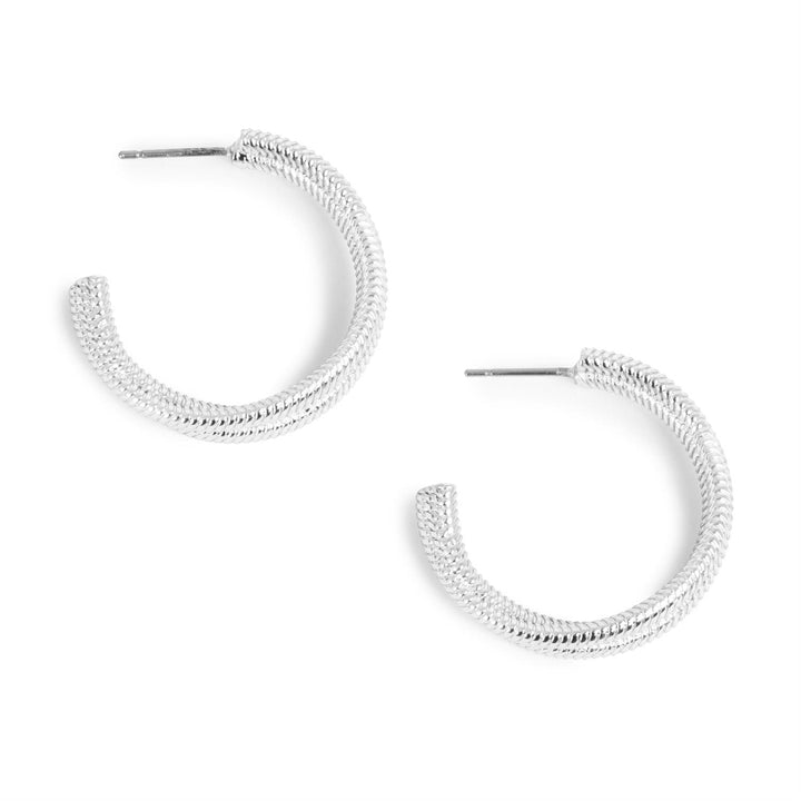 Tone Damli - Fever Silver Hoops