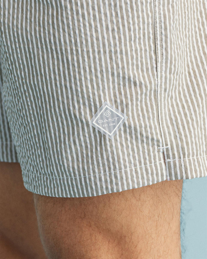 Gant Seersucker Swim Shorts