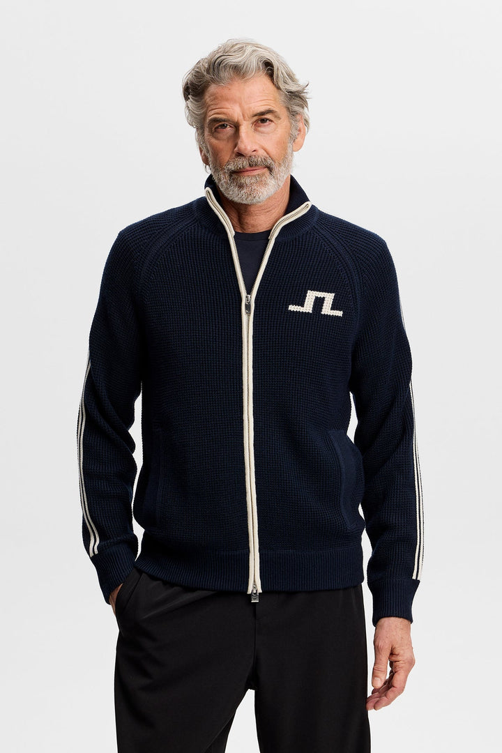Craig Zip Knit Cardigan