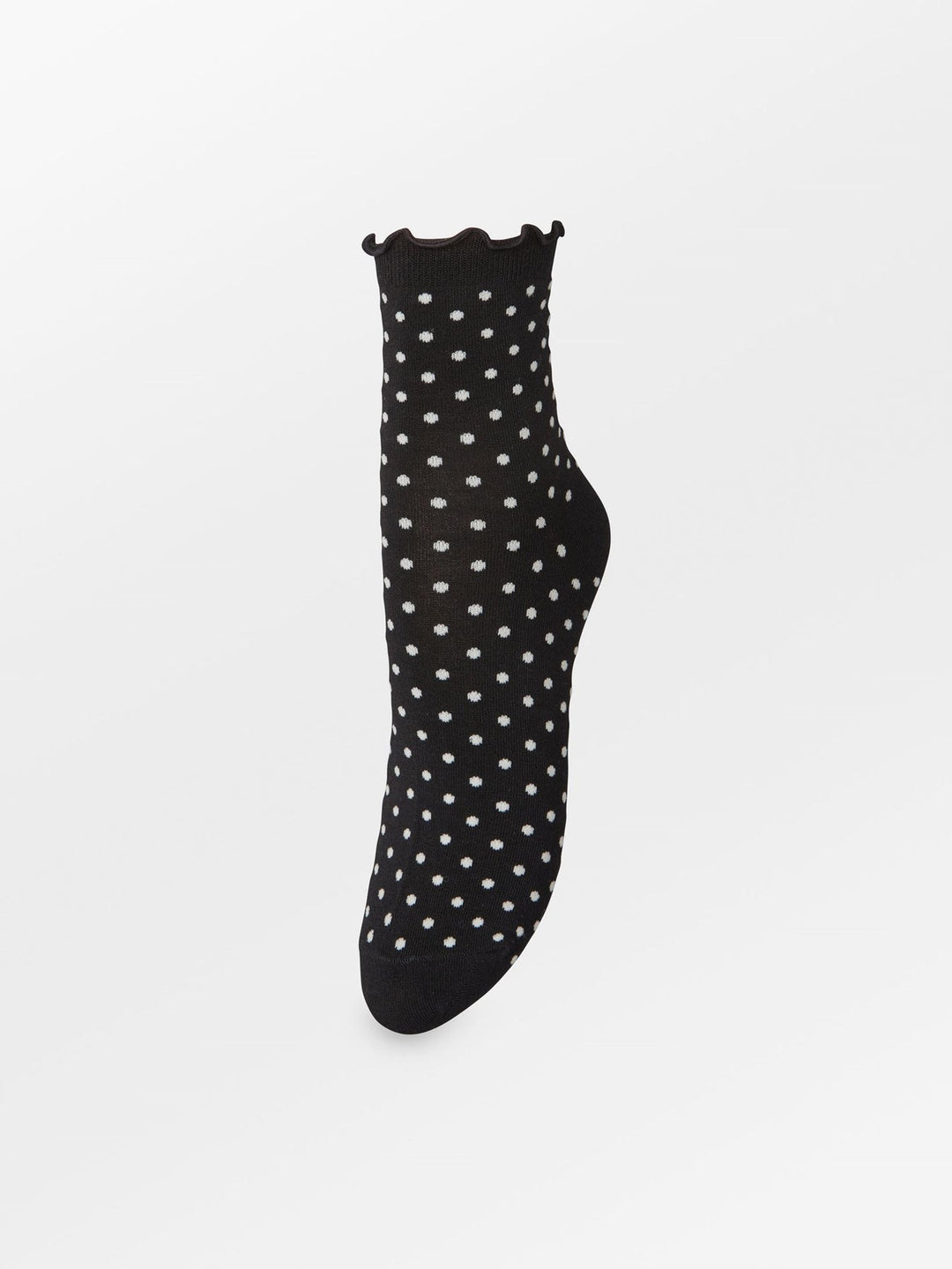 dotted frilla short sock