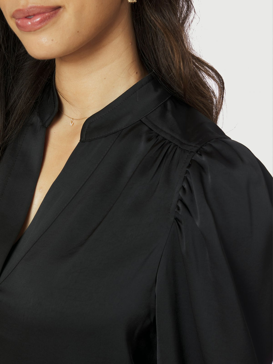 Rosslyn Heavy Sateen Blouse