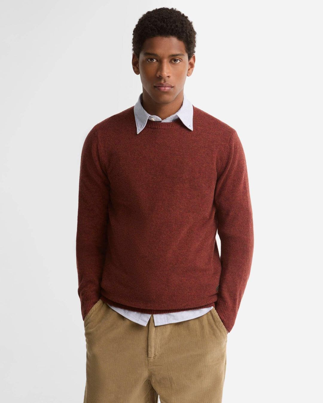 Essential Patch Crew-neck Jumper