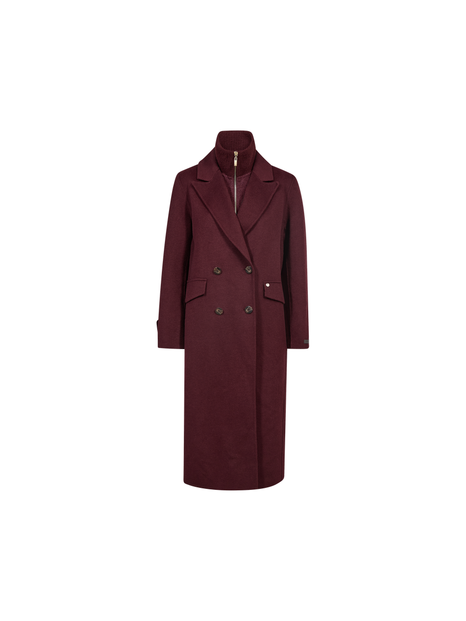 Mmalva Loisa Mock Neck Coat