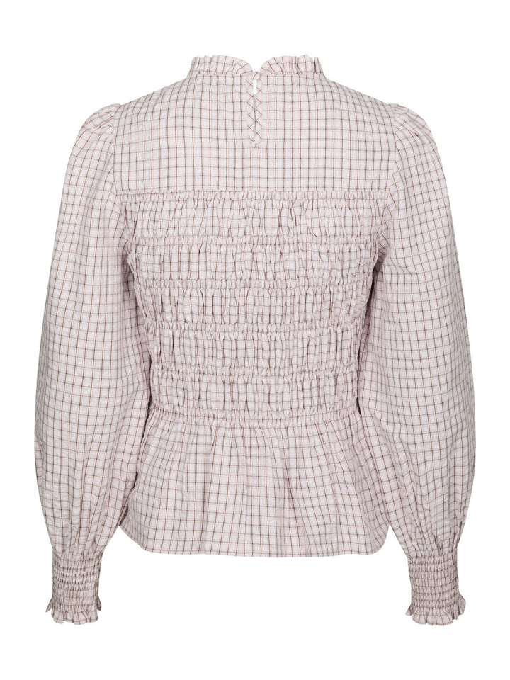 Possa Mini Check Blouse