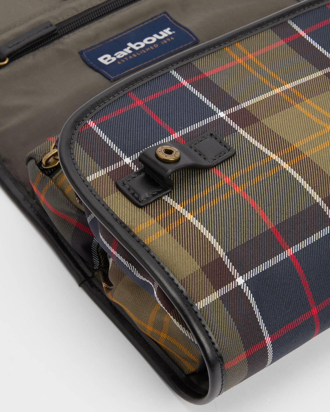 Tartan Hanging Washbag