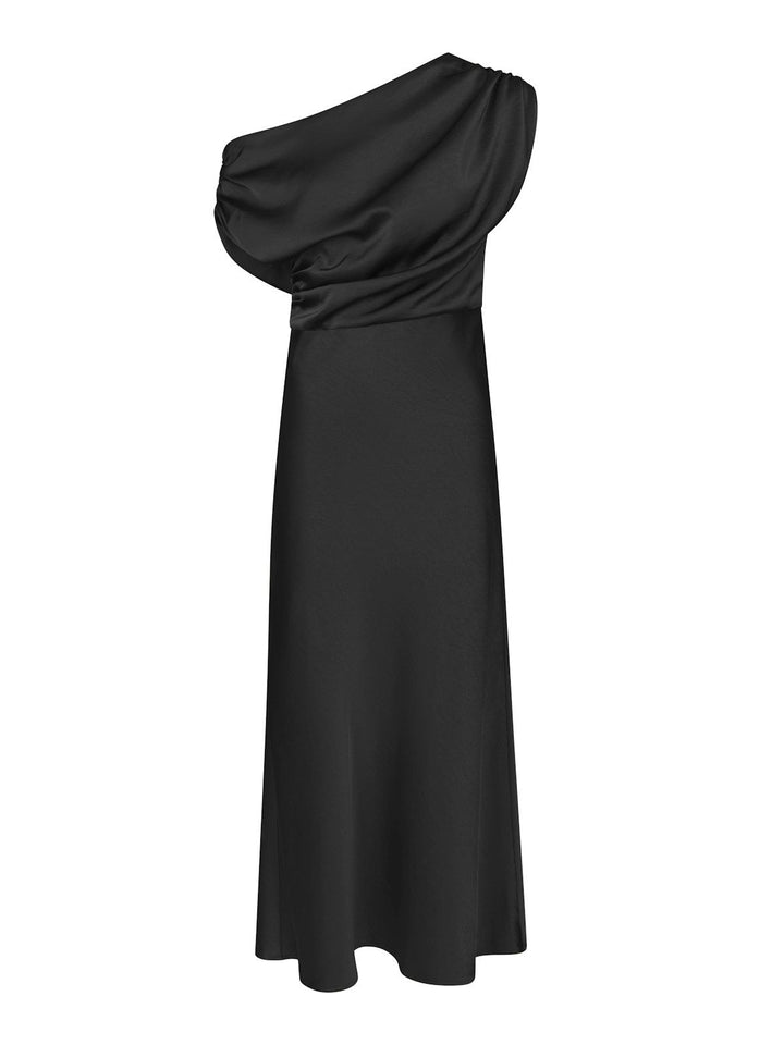 Lilith Heavy Sateen Dress