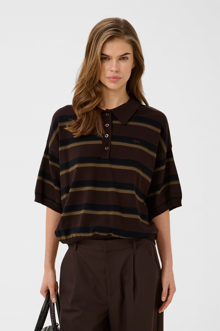 GZtaia Short Sleeve Polo Pullover