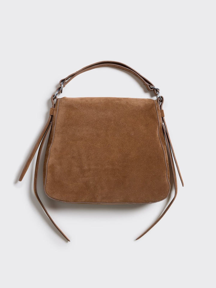 Bud Slouchy Suede Tote Camel