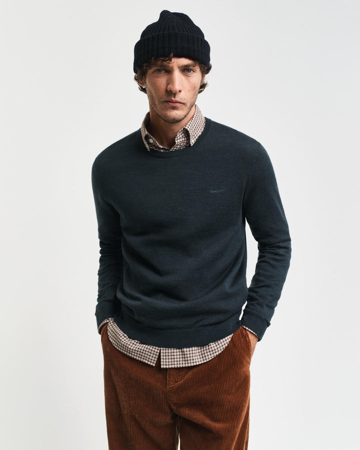 Extrafine Merino Wool C-Neck