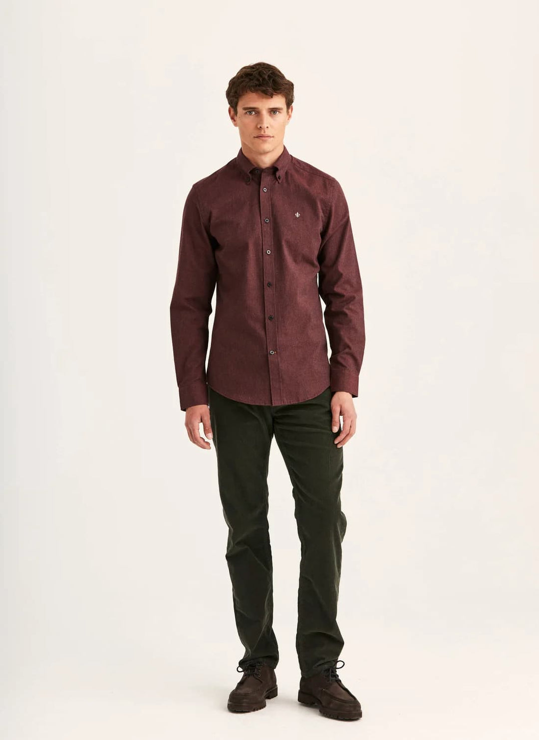 Watts Flannel Shirt-Slim Fit