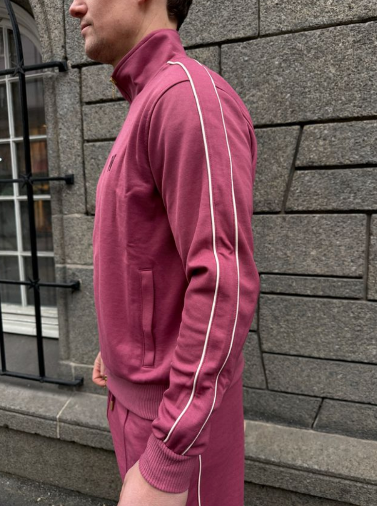 Track Jacket NYC Maroon