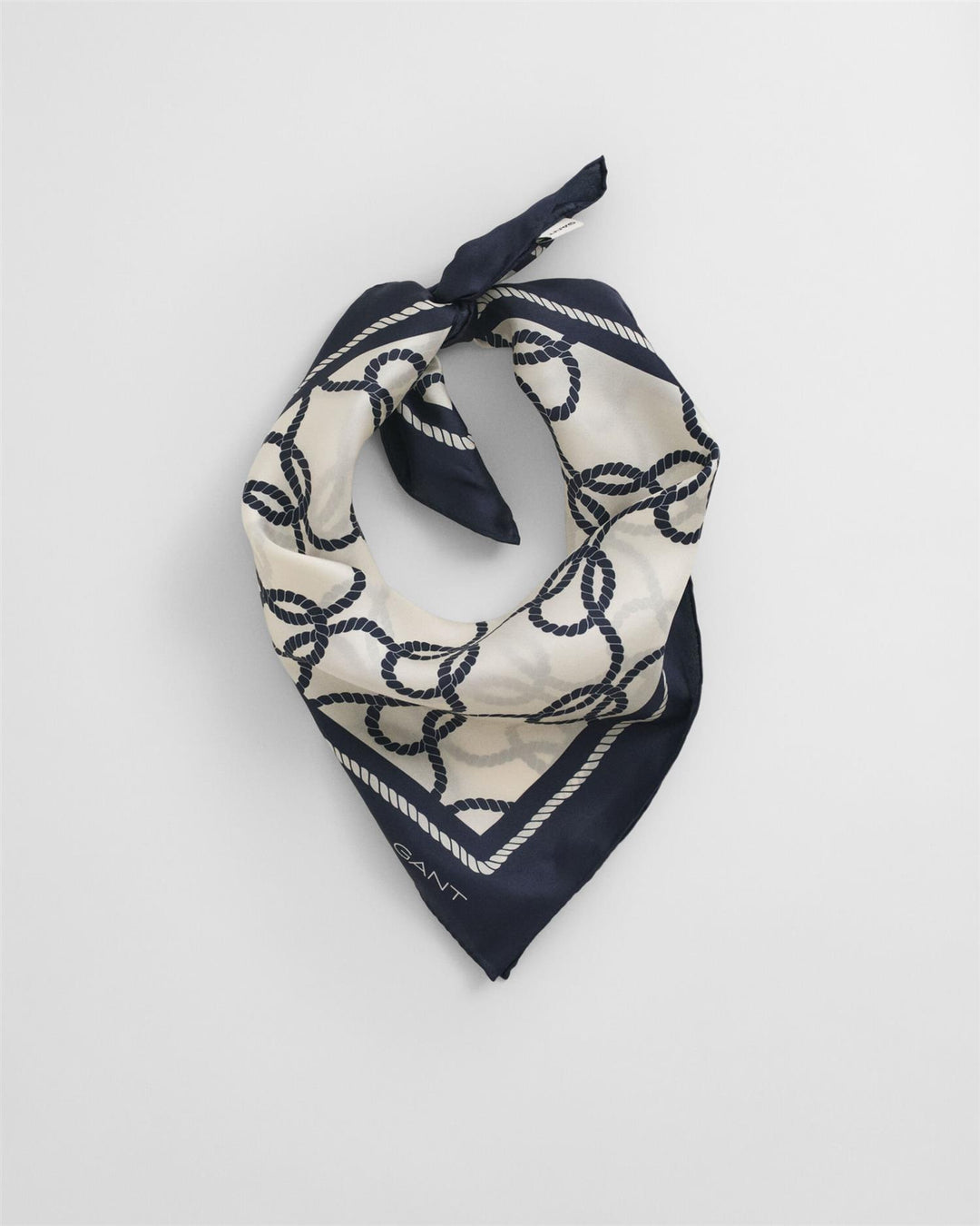 Rope Print Silk Scarf
